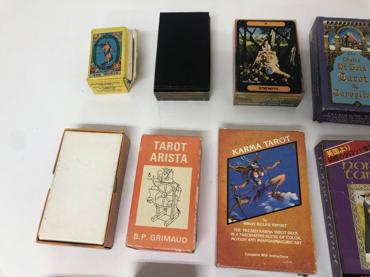 【説明欄必読】タロットカード 21点 まとめ KARMA TAROT ANGEL TAROTなど 【追加写真有】B_画像7