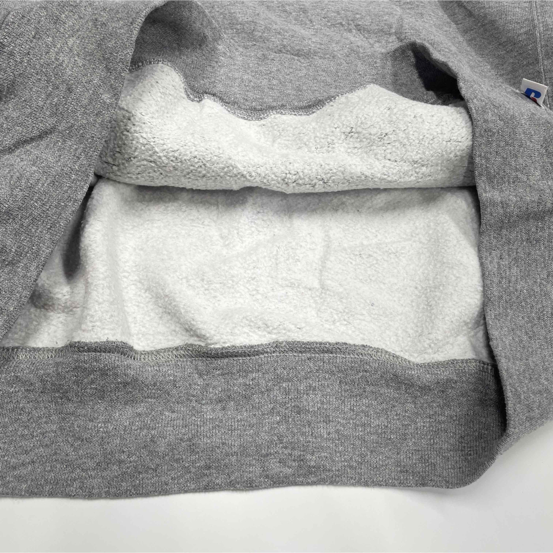 00s ラッセルアスレティック カレッジプリントパーカー グレー XL_画像8