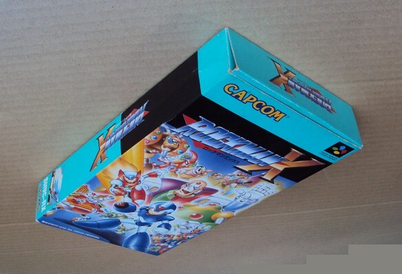 準良品★・SFC　「　ロックマンエックス　ROCKMAN X　　」 ★箱・取説・ハガキ付　動作確認済　端子清掃済_画像3