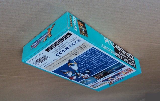 準良品★・SFC　「　ロックマンエックス　ROCKMAN X　　」 ★箱・取説・ハガキ付　動作確認済　端子清掃済_画像4
