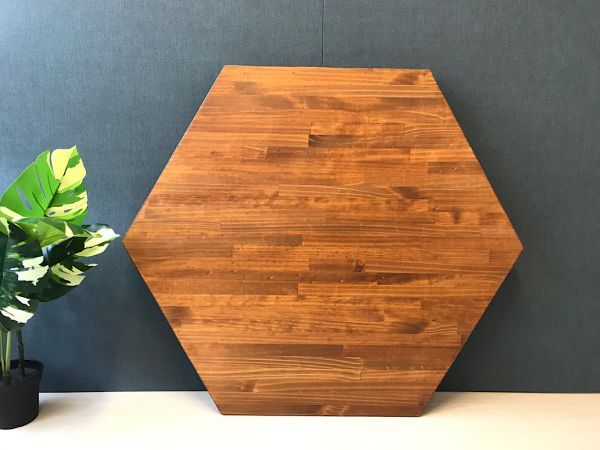 [ бесплатная доставка ] low стол 6 угол 90cm сосна дуб винт включая ножек 