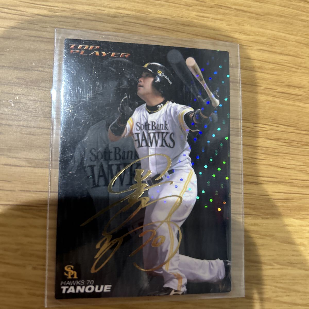 2010カルビー TP-18 田上秀則 金箔サインパラレル ソフトバンク_画像1