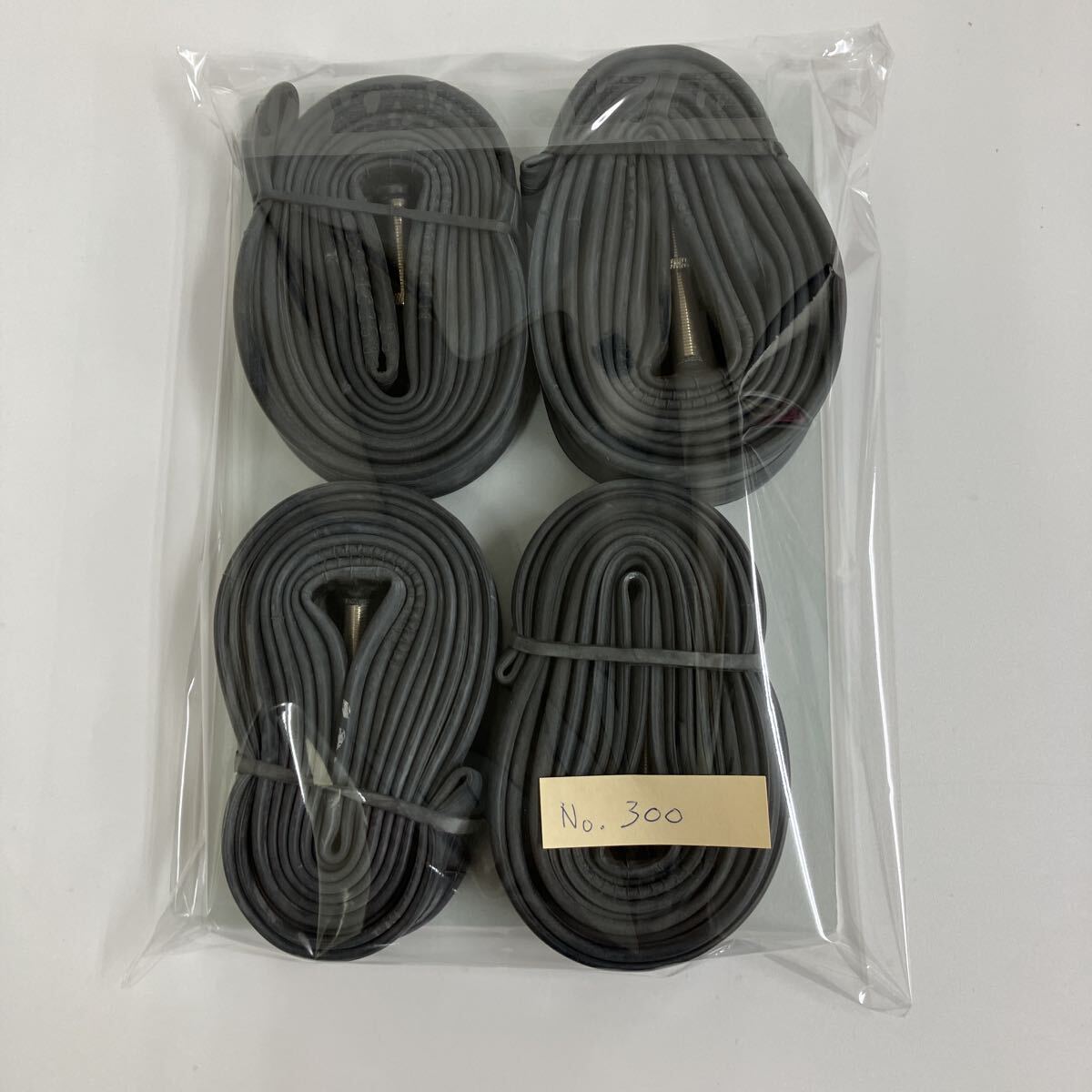 700x18〜25c 4個 仏式バルブ 48mm 自転車 チューブ 未使用品 700c ノーブランド 予備 ロードバイク クロスバイク パンク修理 管理300ポスト_画像6