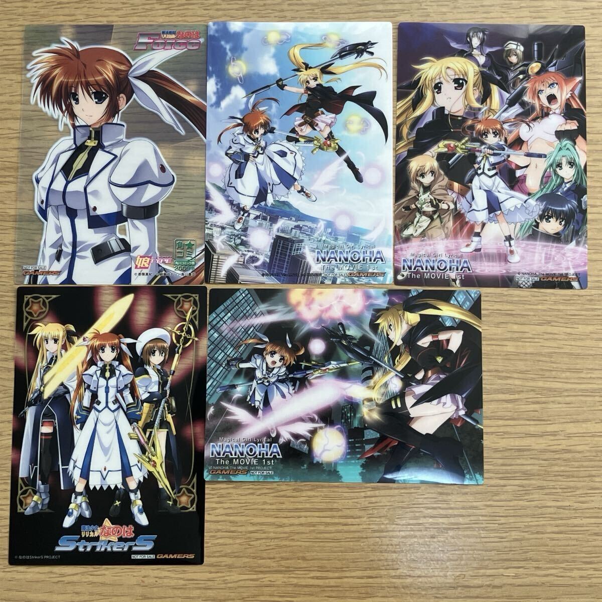 動作確認済 魔法少女リリカルなのはA’s PSPソフト 特典カード セット_画像10