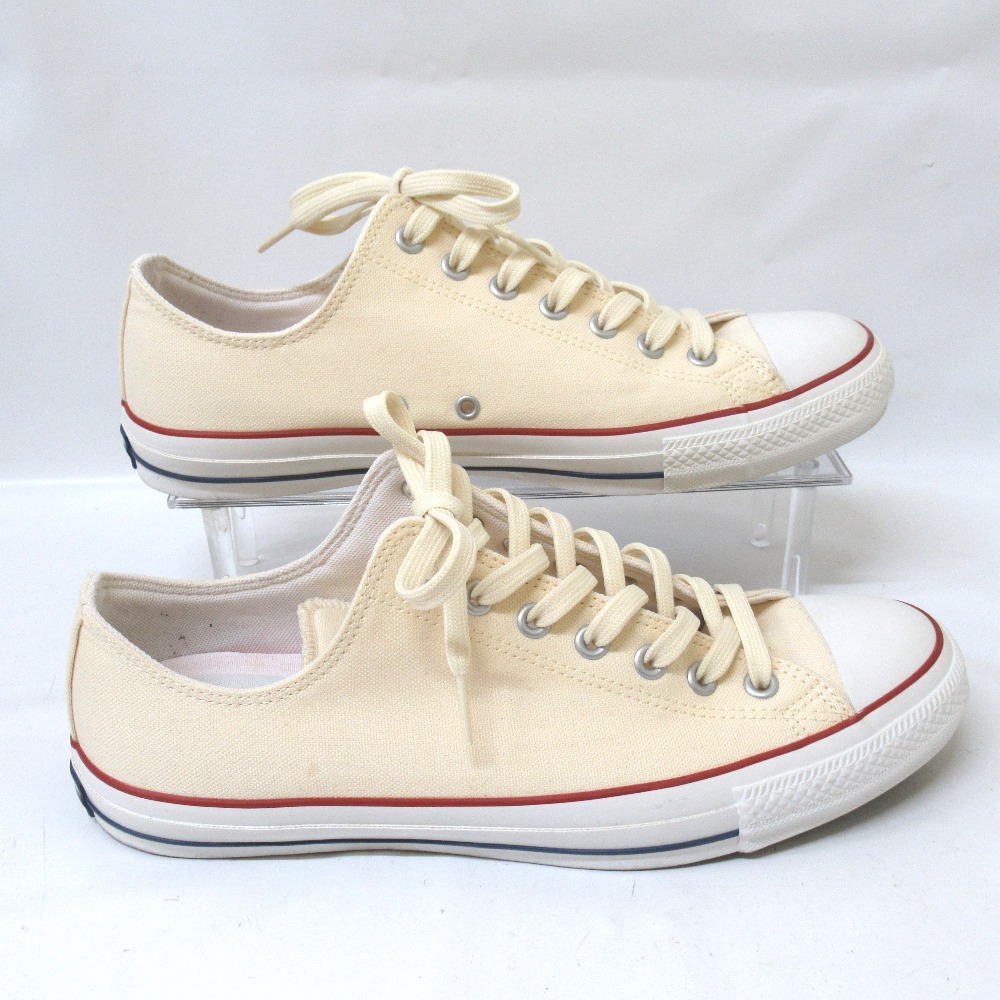 Tj258701 コンバース CONVERSE スニーカー オールスター ALL STAR 100 COLORS OX 1CK807 29cm アイボリー系 中古・美品_画像5
