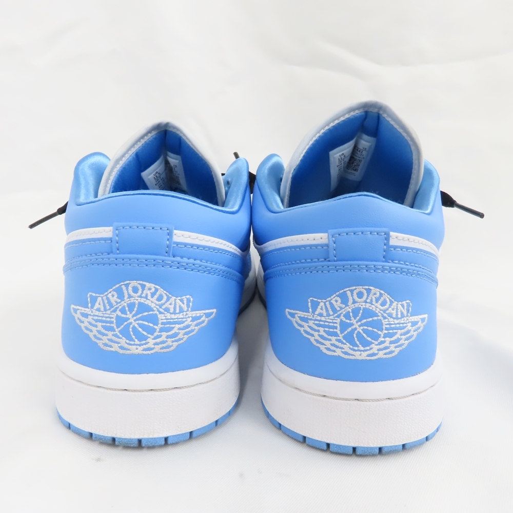 Ts602961 ナイキ 靴 WMNS AIR JORDAN 1 LOW AO9944-441 #28.5cm メンズ 白/青 NIKE 美品_画像6