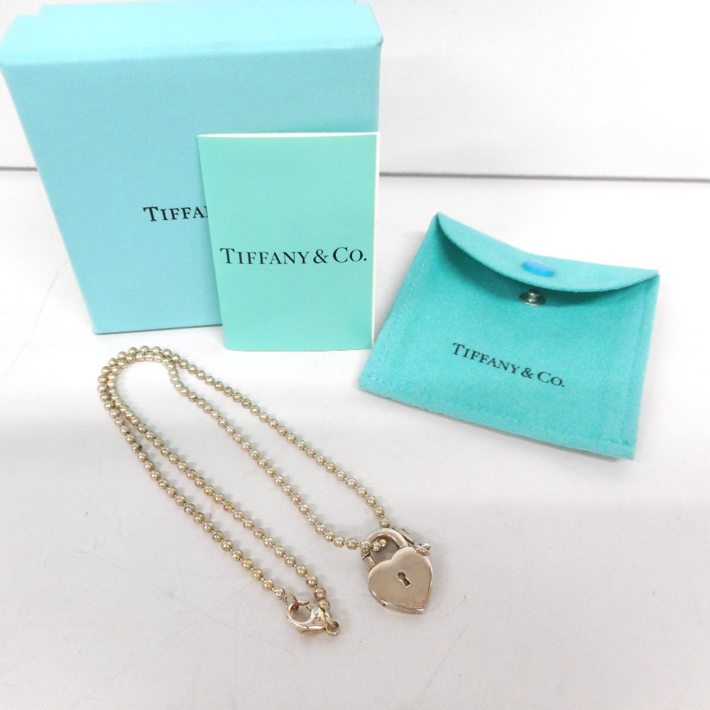 ID851920 ティファニー ペンダントネックレス ハートロックキー モチーフ 925 レディース TIFFANY&Co. 中古_画像1