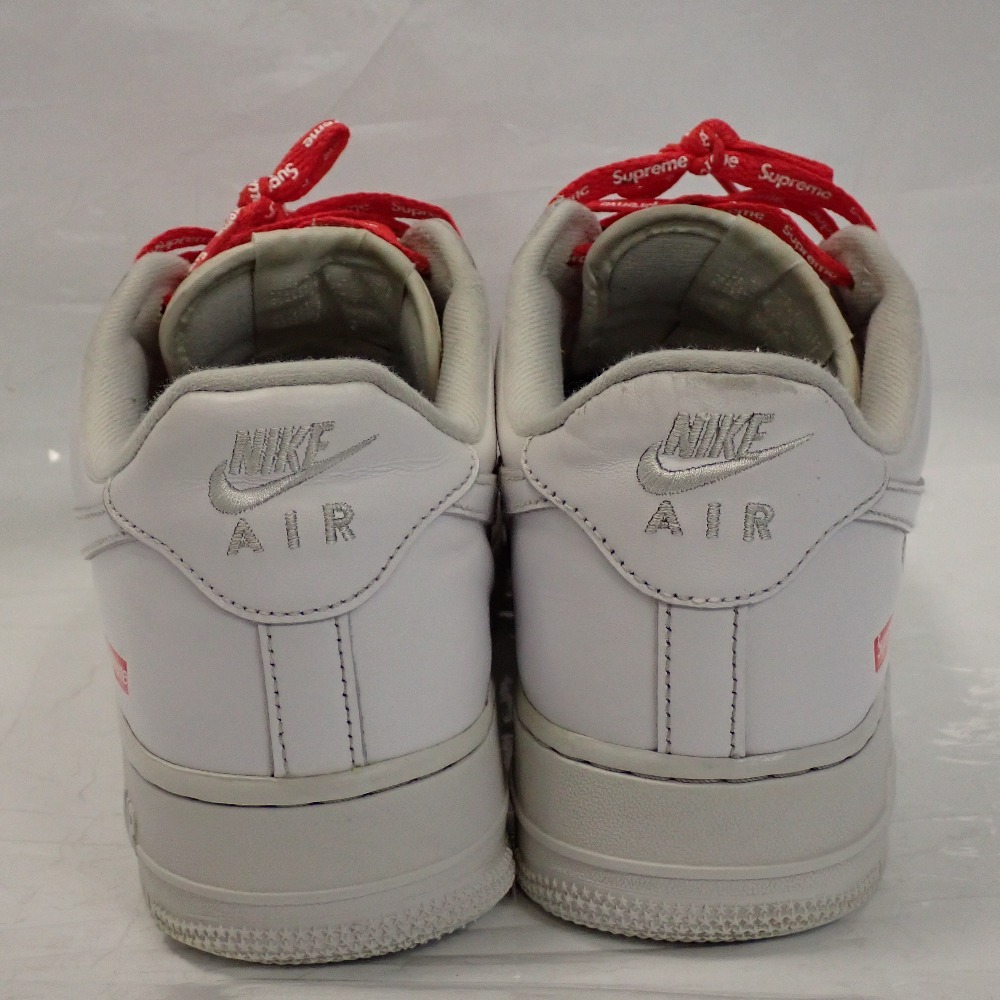 Th653441 Nike × Supreme спортивные туфли военно-воздушные силы 1 Air Force 1 Low CU9225-100 27cm белый NIKE×Supreme б/у 