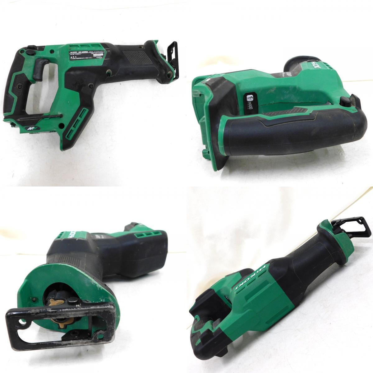 Hn475111 ハイコーキ　コードレスセイバーソー CR36DMA HiKOKi 中古_画像3