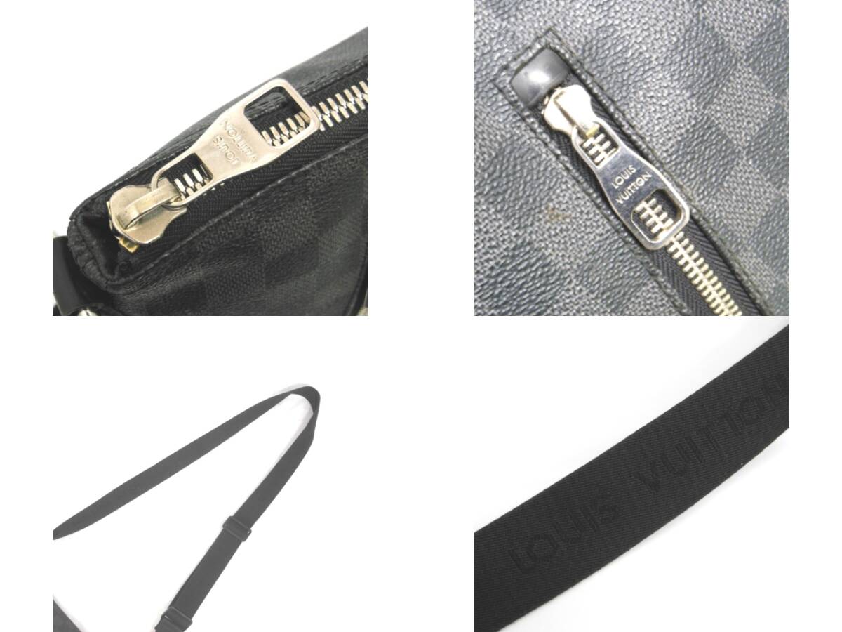 NA412412 Louis * Vuitton сумка на плечо Damier gla Fit mikPM N41211 мужской LOUIS VUITTON б/у 