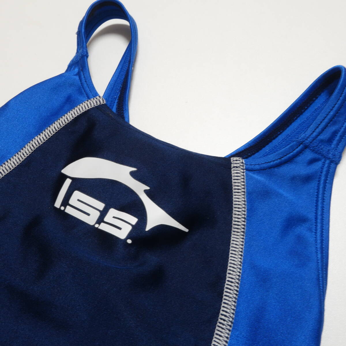 989■I.S.Sイトマン/NAS KIDS スイミング ミズノ製 競泳水着/110・120/2枚セット 【送料300円】_画像3