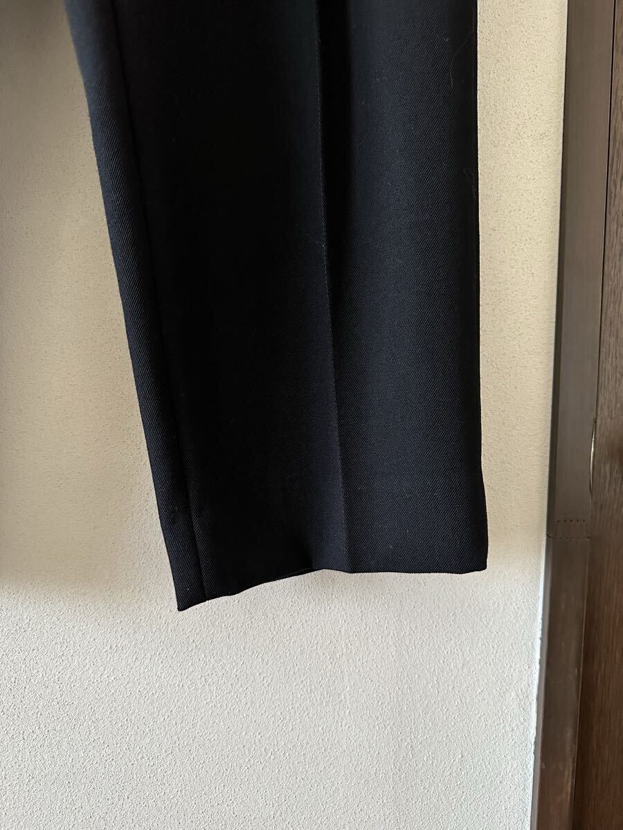 Drawer美品クロボトムス パンツ ブラック テーパード_画像3