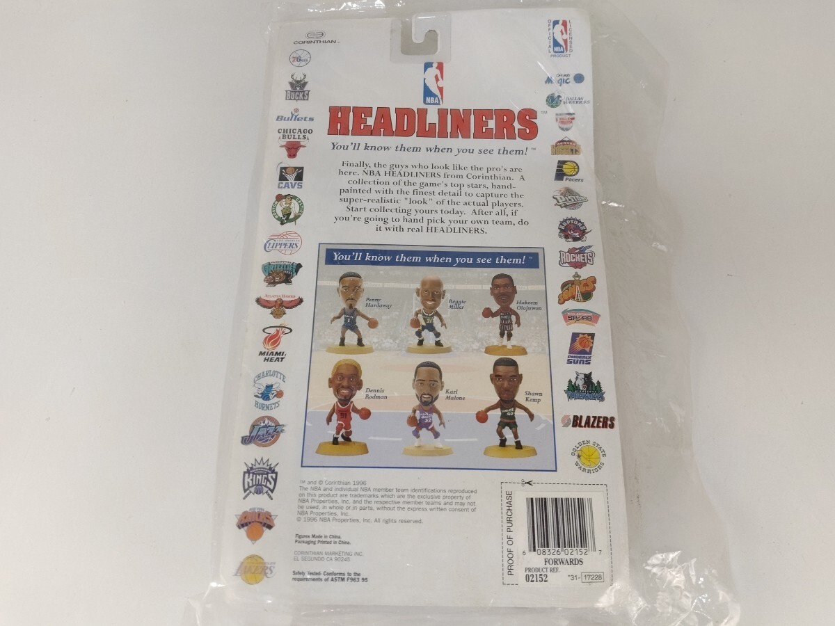 HEADLINERS RODMAN/MALONE/BARKLEY/KEMP NBA フィギュア 人形 NBA コレクション_画像8