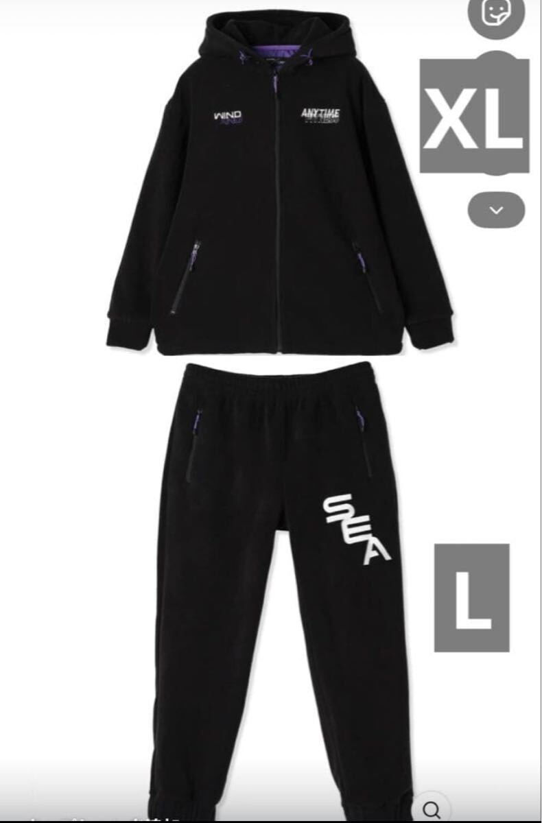 AF x WDS SEA FLEECE ZIP UP SWEAT PANT_画像1