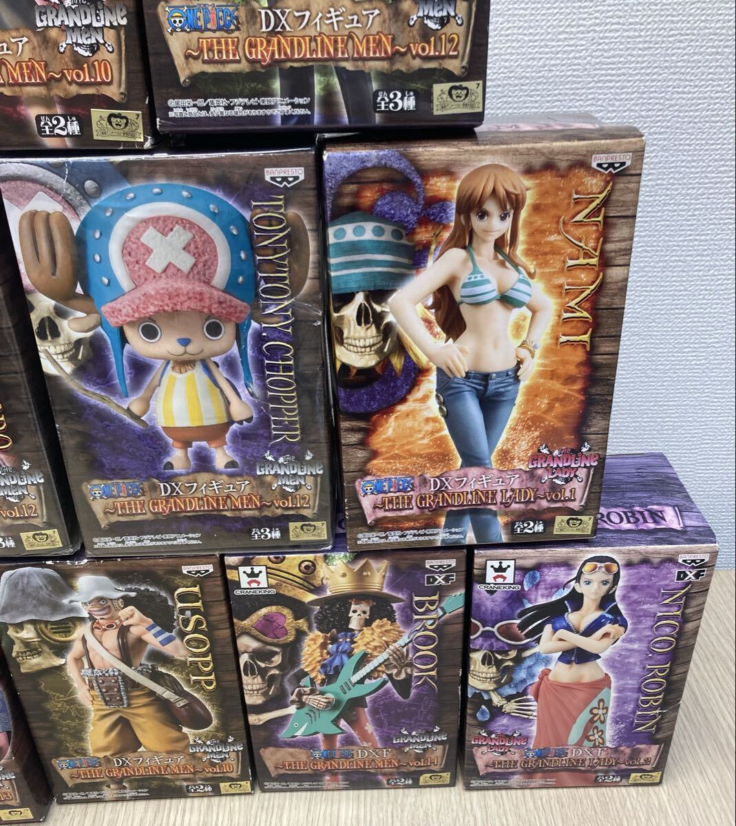 1円〜!【未開封】ワンピース ONE PIECE ルフィ ゾロ サンジ ナミ チョッパー ウソップ ロビン ブルック フランキー グランドライン 麦わら_画像4