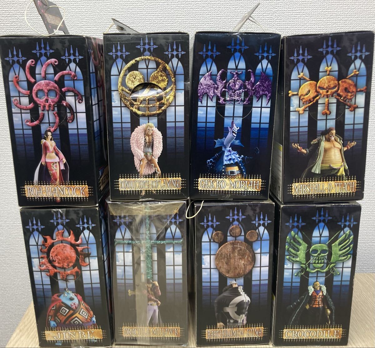 1円〜！【未開封】ワンピース ONE PIECE 王下七武海 ハンコック ジンベエ ドフラミンゴ ミホーク モリア クロコダイル ティーチ クマ _画像8