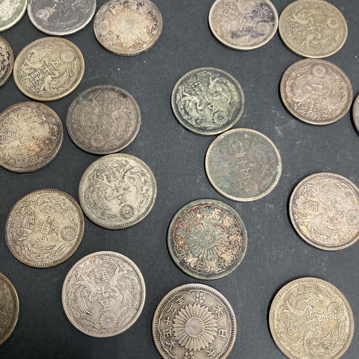 1円から！ 50銭 銀貨 旭日 日本 コレクション 古銭　管理番号3002_画像7