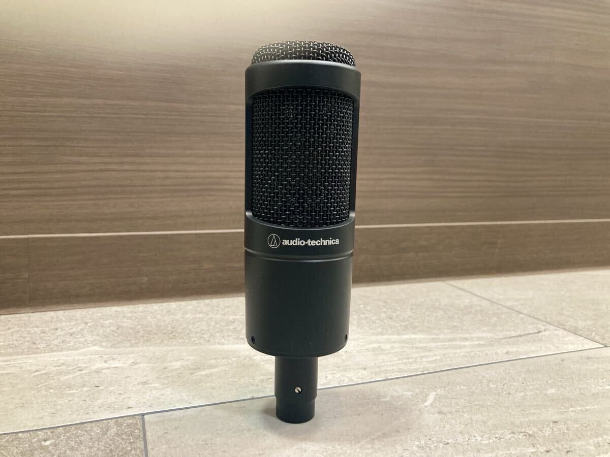 1円〜!【新品未使用】 AT2035 audio-technica Audio-Technica XLR ブラック コンデンサーマイク オーディオテクニカ マイク_画像2