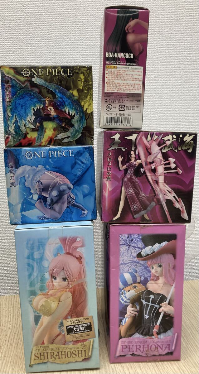 1円〜！【未開封】ワンピース ONE PIECE 七武海 ペローナ ハンコック マルコ ジョズ しらほし姫 グランドライン 玩具 おもちゃ レトロ _画像5