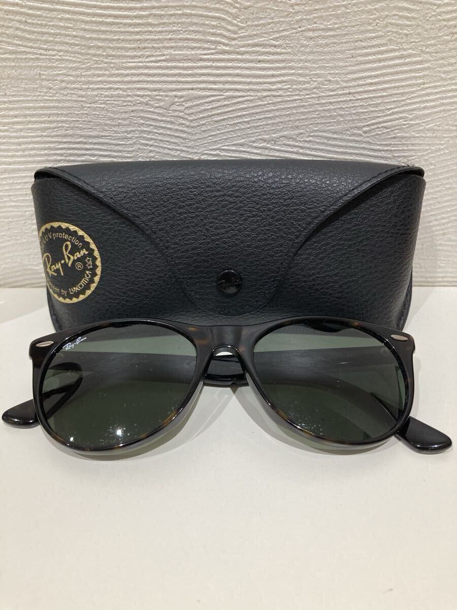 1円〜！【美品】レイバン サングラス RB2185F ウェイファーラー _画像1