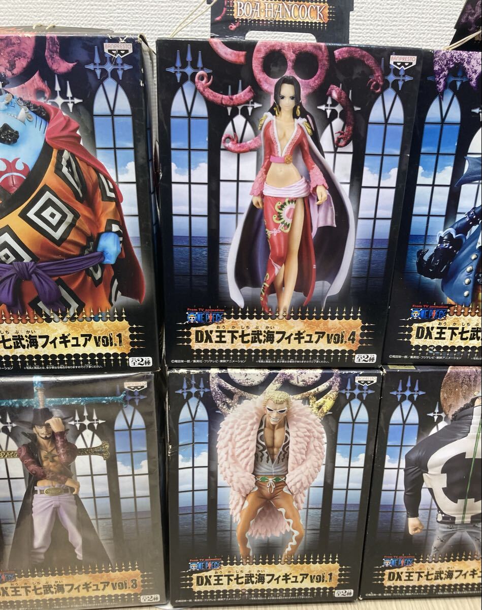 1円〜！【未開封】ワンピース ONE PIECE 王下七武海 ハンコック ジンベエ ドフラミンゴ ミホーク モリア クロコダイル ティーチ クマ _画像3