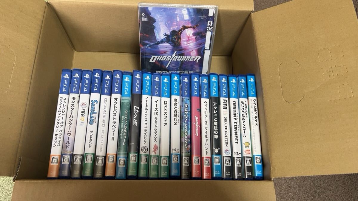 PS4 ソフト　まとめ売り　オクトパストラベラー2 サンドランド　キングダムハーツ1.5+2.5 など計20本_画像1