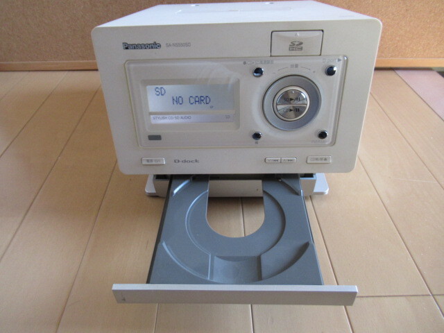 【ジャンク品】 コンポ2点 pioneer X-CM56 panasonic SA-NS550SD_画像4