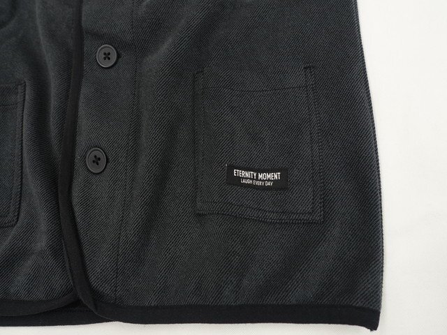 キッズ 新品タグ付 Covinha 長袖 カーディガン 120 ブラック×グレー 【メール便可】_画像2