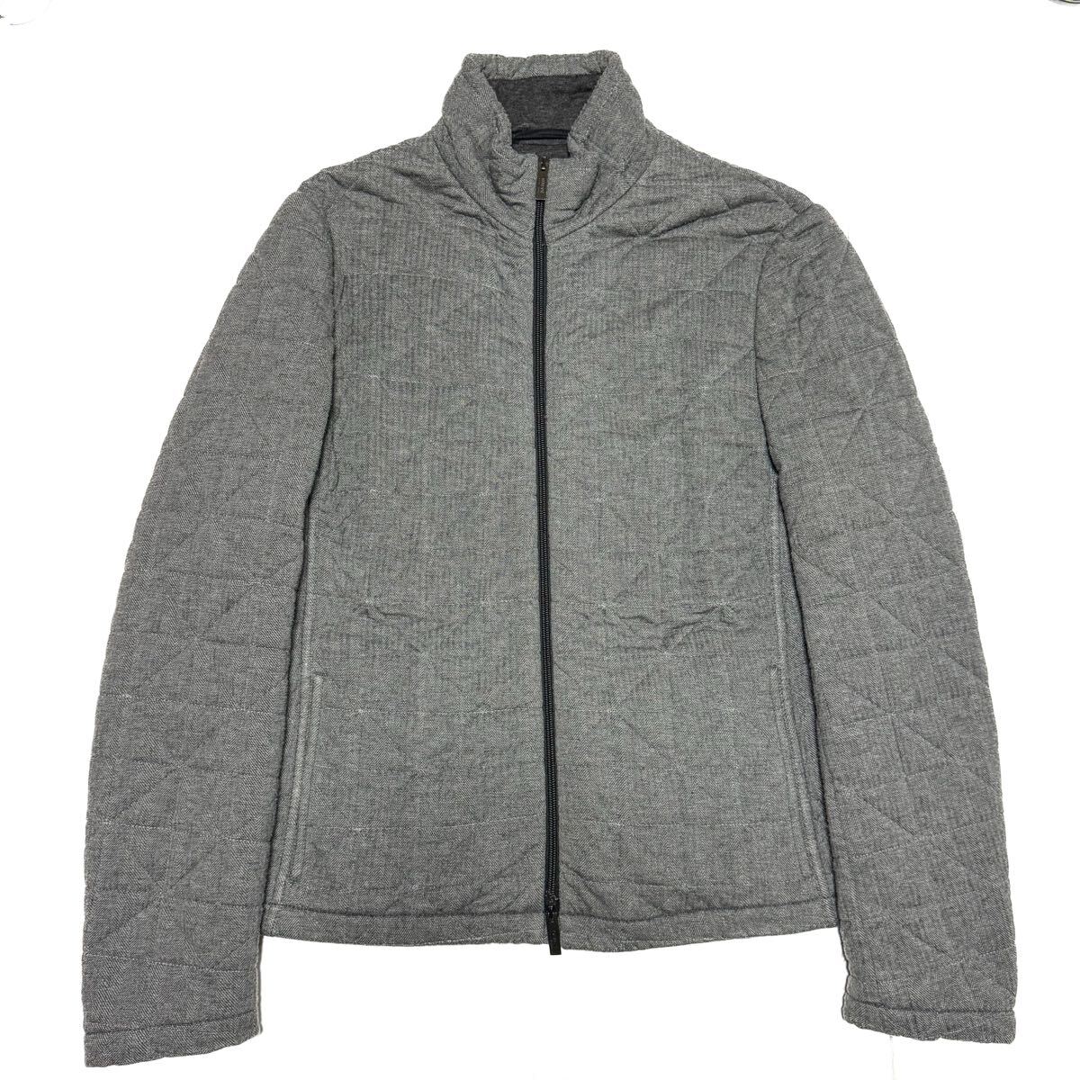 逸品【 armani collezioni アルマーニコレッツィオーニ】Wフェイス Wジップ/キルティングジャケット/ジャケット ブルゾン/ giorgio emporio_画像1