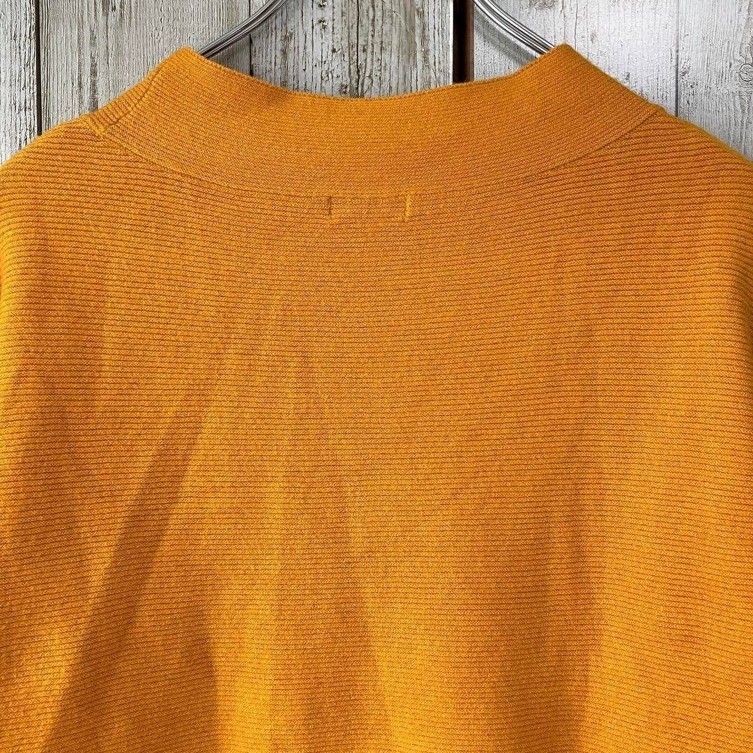 ☆a.v.v アーヴェヴェ☆ニット セーター オレンジ モックネック M 長袖 レディース レーヨン混 トップス [送料無料☆匿名配送]☆5951_画像7
