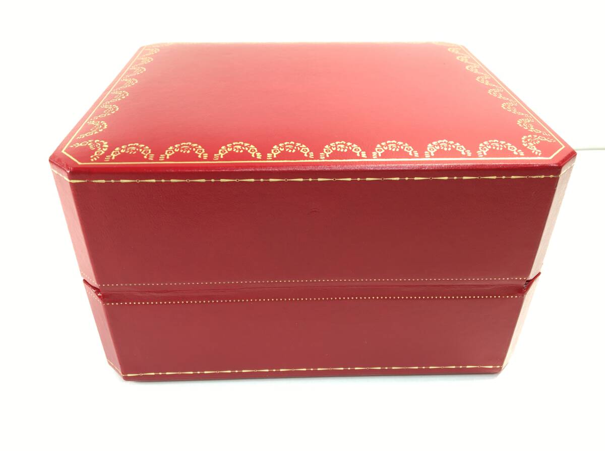 l1180　正規品　カルティエ　Cartier　腕時計ケース　保管箱　保証書　店舗印付保証書付属　クッション合皮一部欠け有[飛脚便60]_画像5