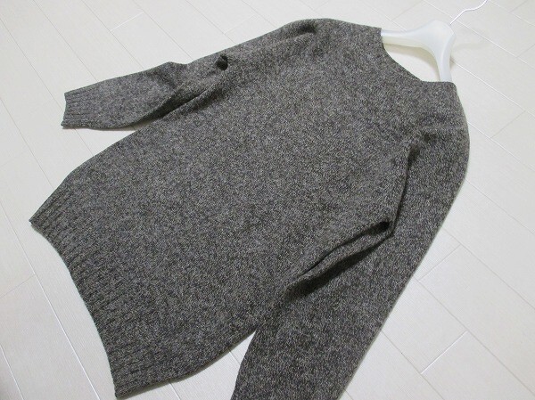 John Tulloch*ジョンタロック × ユナイテッドアローズ　スコットランド製　ウールニット霜降りセーター　BEAUTY＆YOUTH_画像1