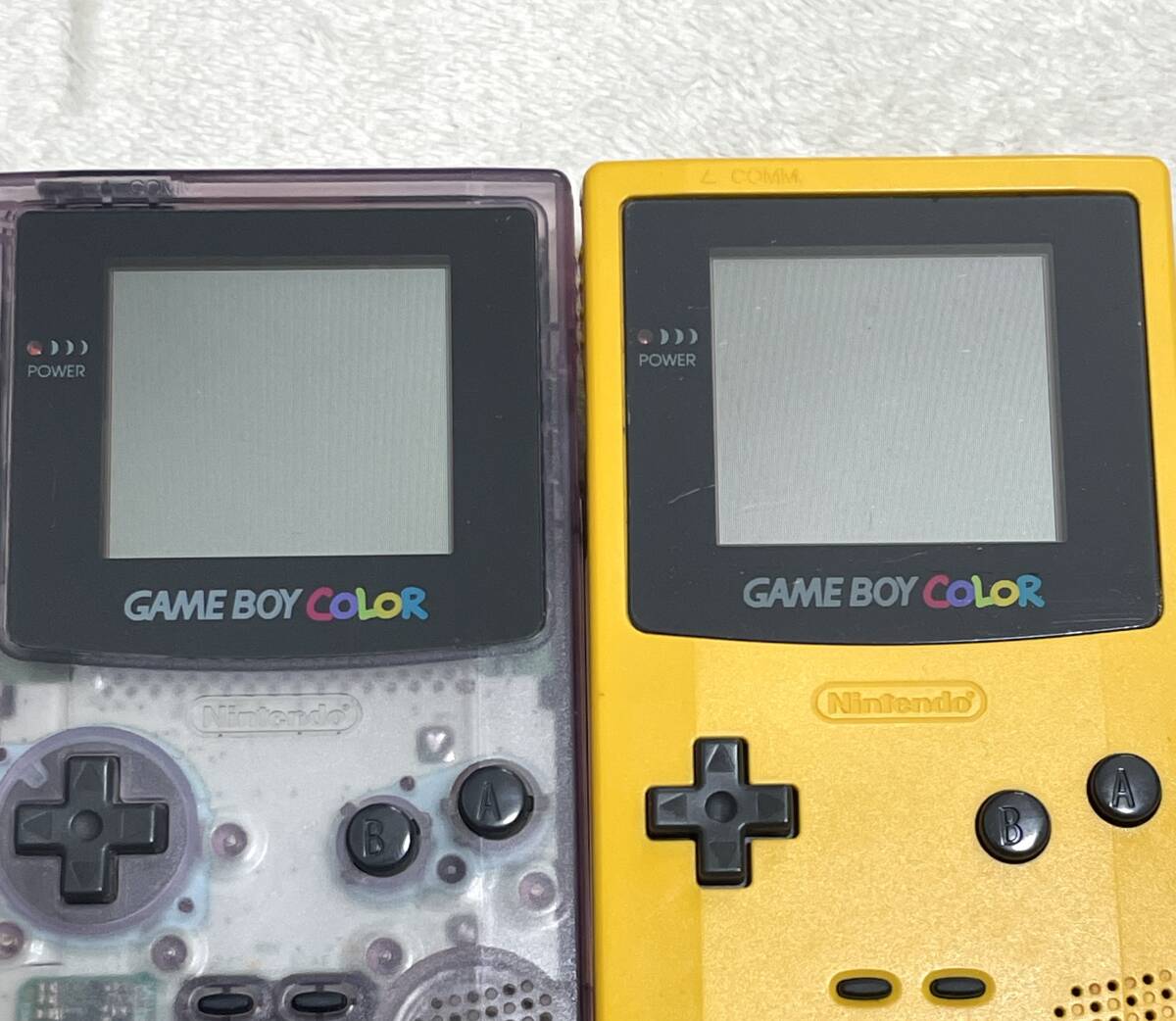 Nintendo GAMEBOY COLOR 3台/GAMEBOY ADVANCE 1台★まとめ★計4台 本体のみ【簡易動作確認済み ジャンク品】_画像7