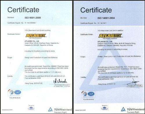 新品バッテリー 特価 即日発送 アトラス MF 105D31L 適合 60D31L 65D31L 70D31L 75D31L 80D31L 85D31L 90D31L 95D31L 100D31L 105D31L_画像4