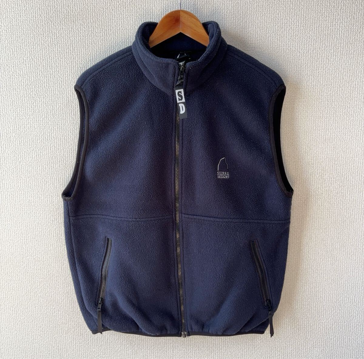 90s カナダ製 SIERRA DESIGNS フリース ベスト L シエラデザイン アウトドア _画像1