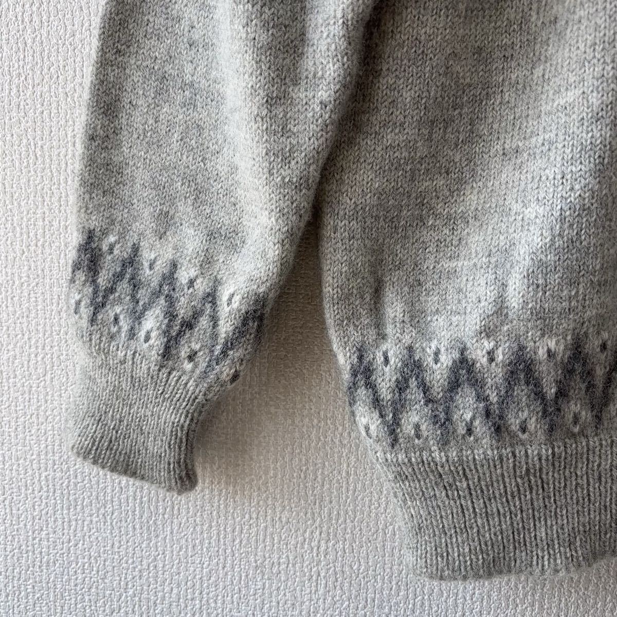 80s ノルウェー製 DALE OF NORWAY ノルディック柄 ウール セーター ダーレ ニット _画像5