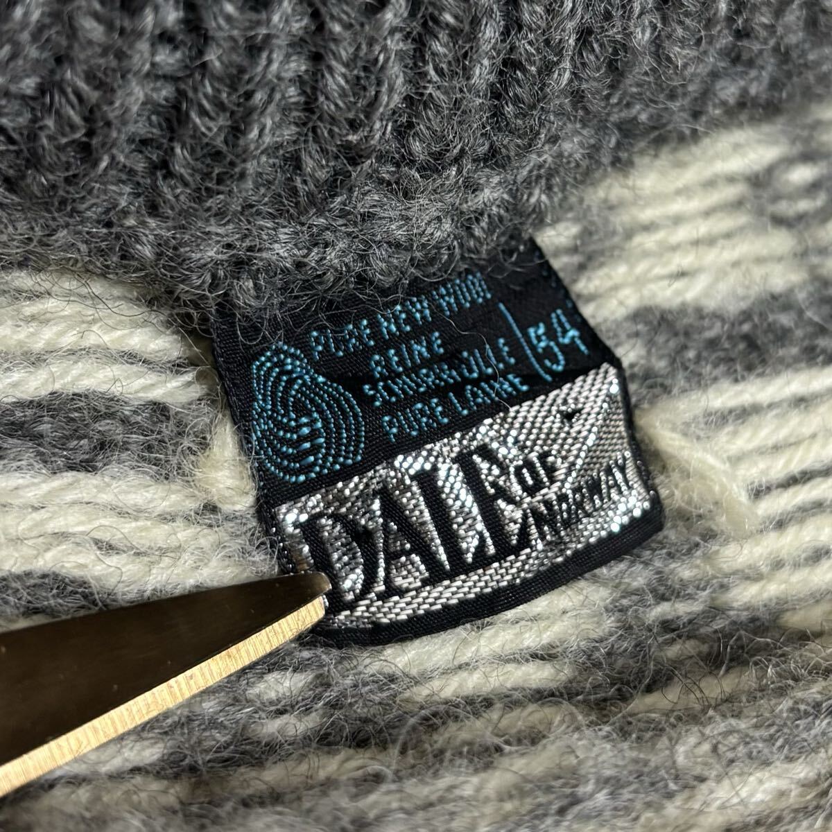 80s ノルウェー製 DALE OF NORWAY ノルディック柄 ウール セーター ダーレ ニット _画像6