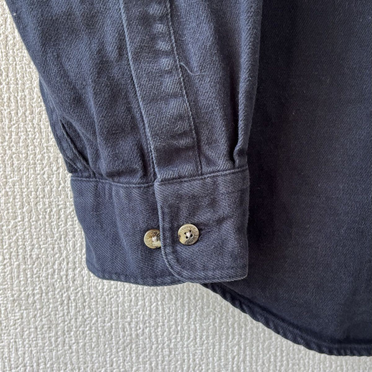 USA製 FILSON コットン ツイル 長袖 シャツ XL フィルソン アウトドア _画像5