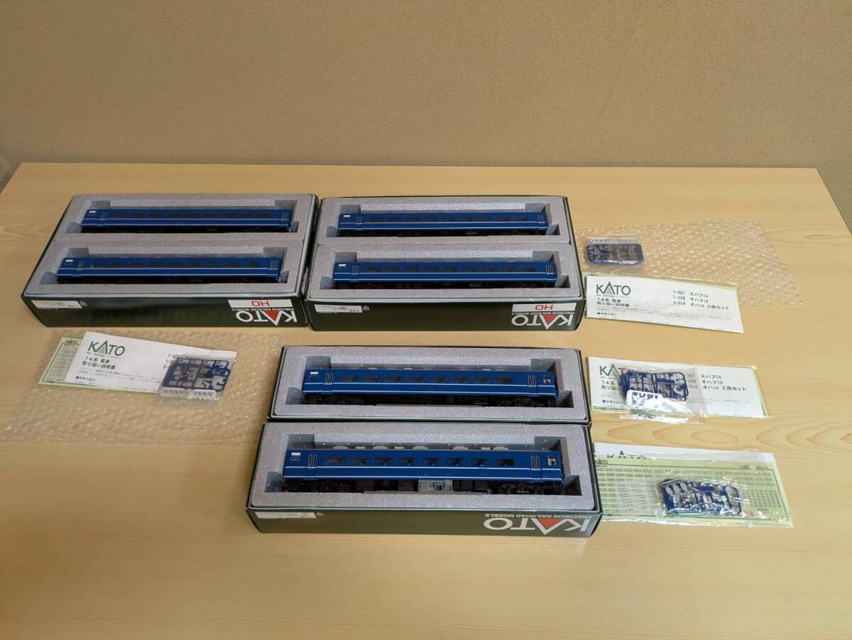 ＫＡＴＯ ＨＯゲージ　１４系座席車 ６両セット　ＫＡＴＯ_画像2