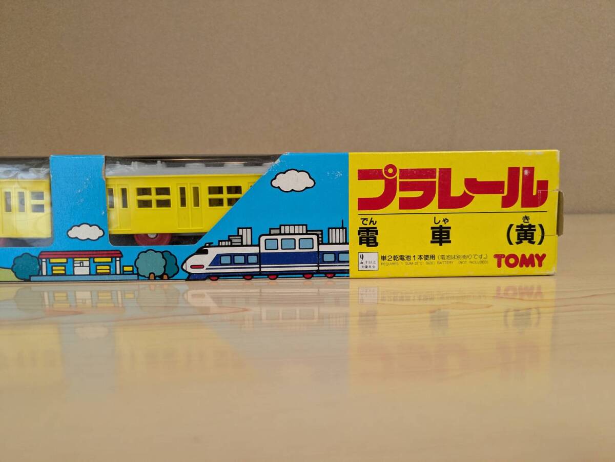  распроданный | не использовался | нераспечатанный товар электропоезд ( желтый )1 скорость specification 1990 год производства Plarail 