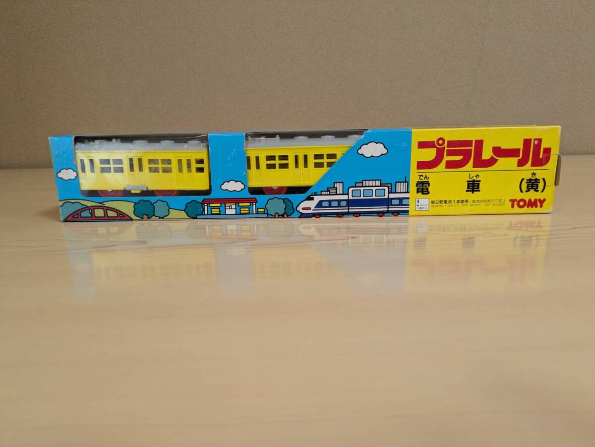  распроданный | не использовался | нераспечатанный товар электропоезд ( желтый )1 скорость specification 1990 год производства Plarail 