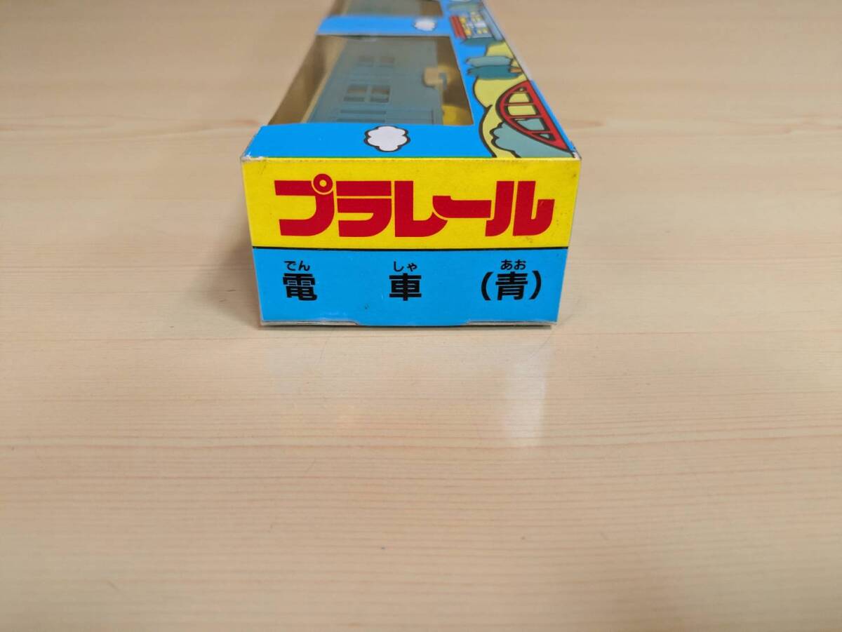 絶版／未使用／未開封品　電車（青）１スピード仕様　１９９０年製　プラレール_画像4
