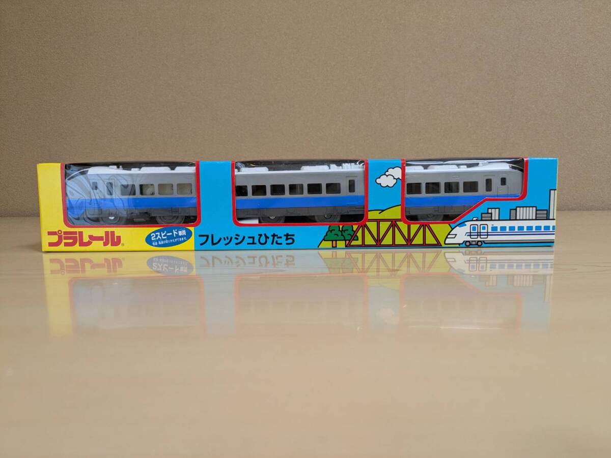 絶版/未使用/未開封品 フレッシュひたち(青) プラレール_画像2