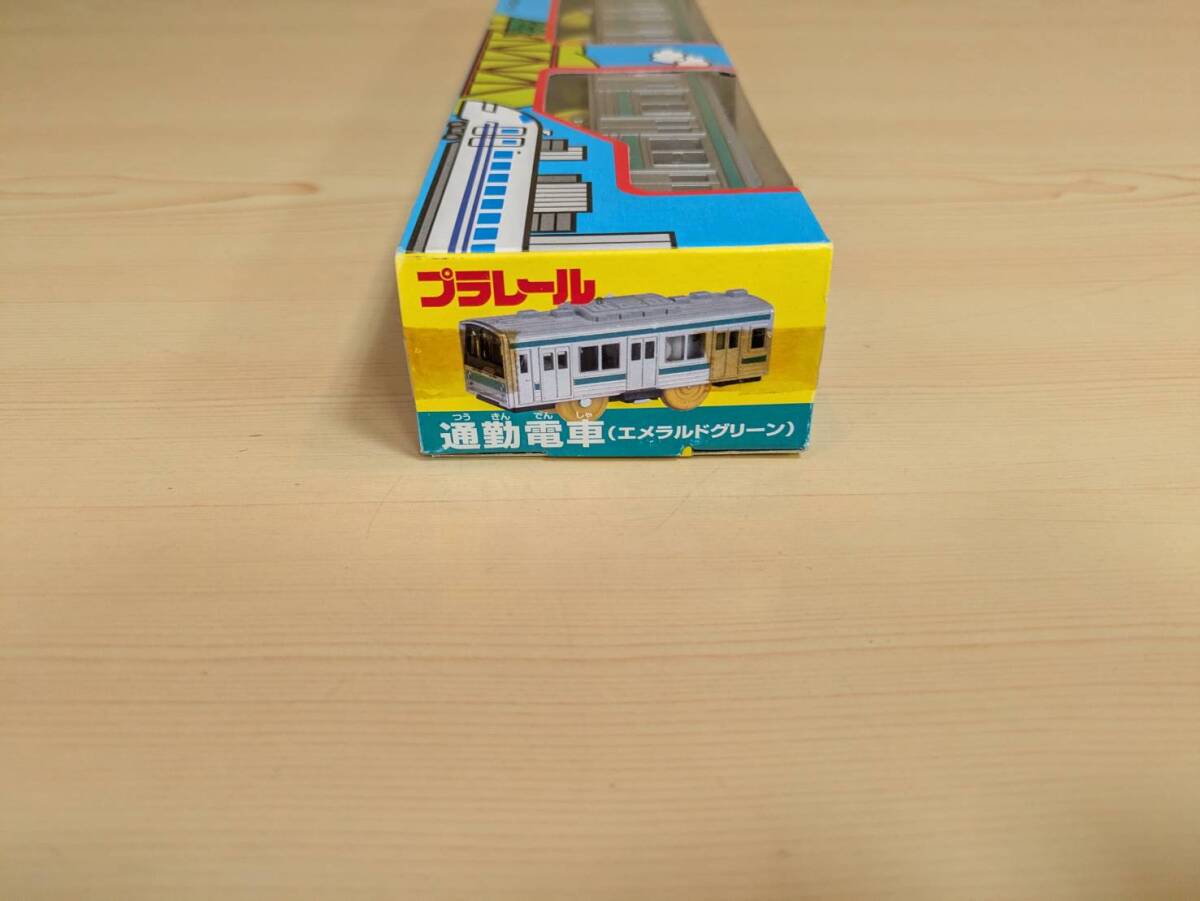 絶版／未使用／未開封品　通勤電車（エメラルドグリーン）　プラレール_画像3