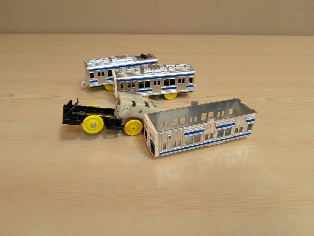  эпоха Heisei. Plarail б/у товар окраина электропоезд ( голубой линия ) Plarail 