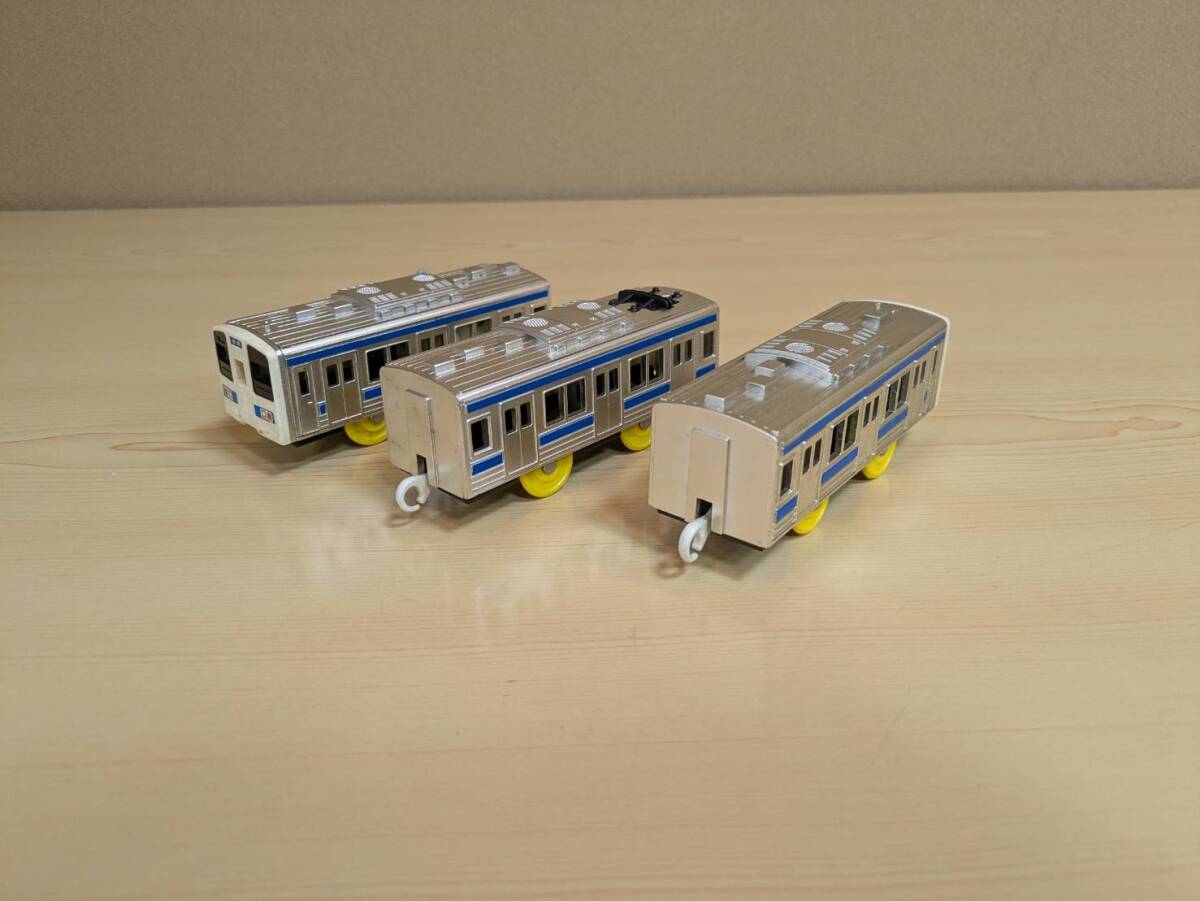  эпоха Heisei. Plarail б/у товар окраина электропоезд ( голубой линия ) Plarail 