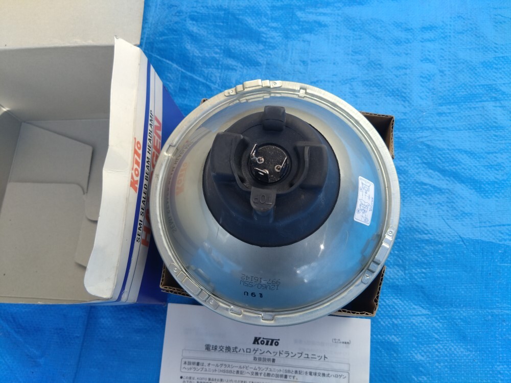 未使用 KOITO 小糸製作所 HSSB-16-12HP ハロゲンヘッドランプ 直接手渡し可能です。_画像9
