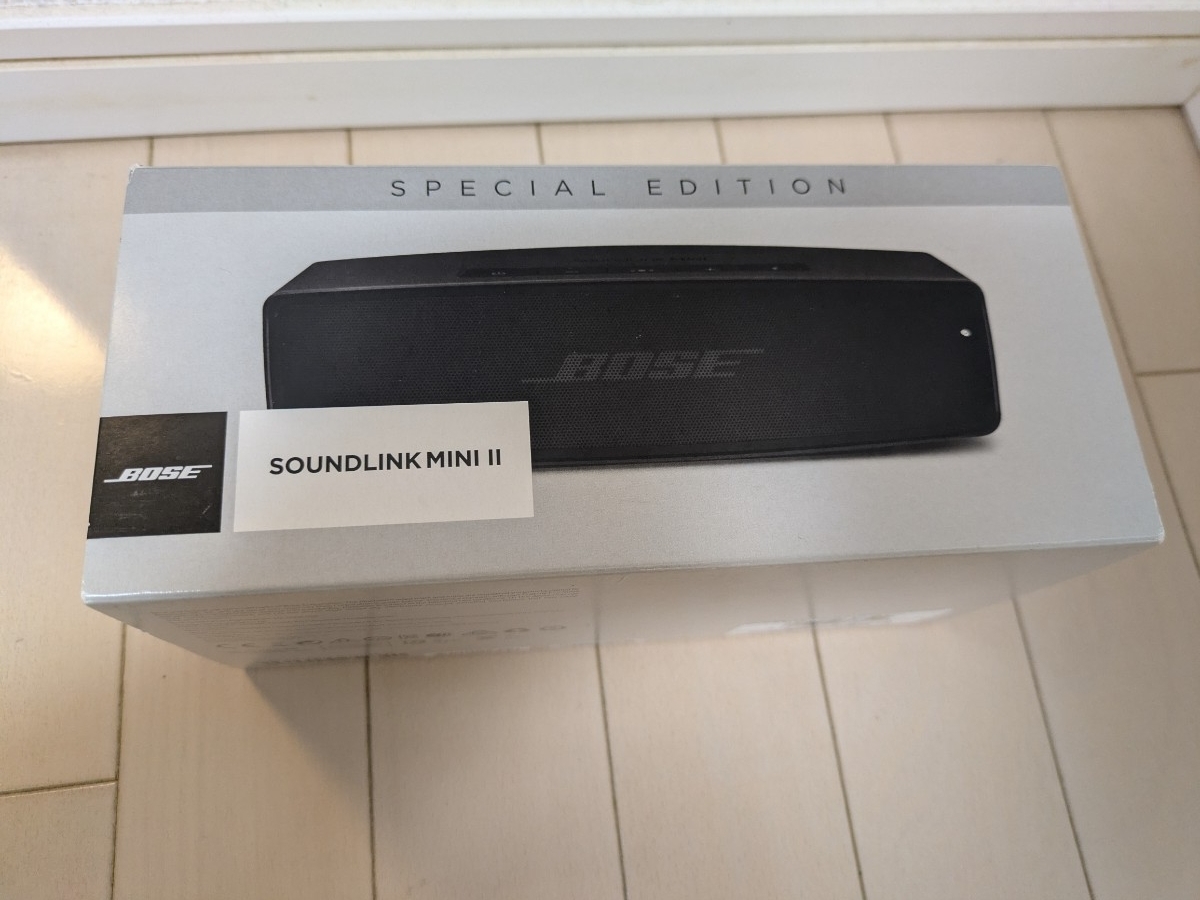 BOSE SoundLink Mini II Bluetooth Special Edition ボーズ SOUNDLINK　BLACK　中古品_画像2