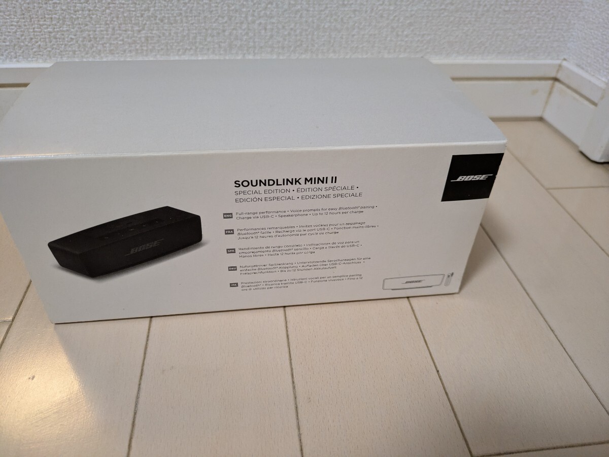 BOSE SoundLink Mini II Bluetooth Special Edition ボーズ SOUNDLINK　BLACK　中古品_画像5