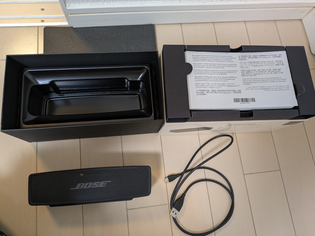 BOSE SoundLink Mini II Bluetooth Special Edition ボーズ SOUNDLINK　BLACK　中古品_画像1